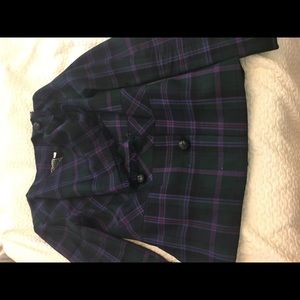 LAMB cowl neck blazer